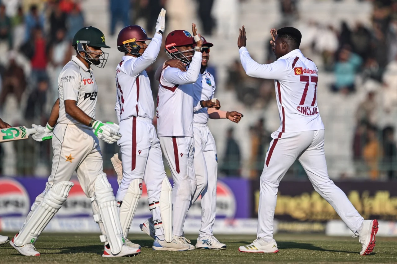 West Indies win Test in Pakistan for first time in 35 years