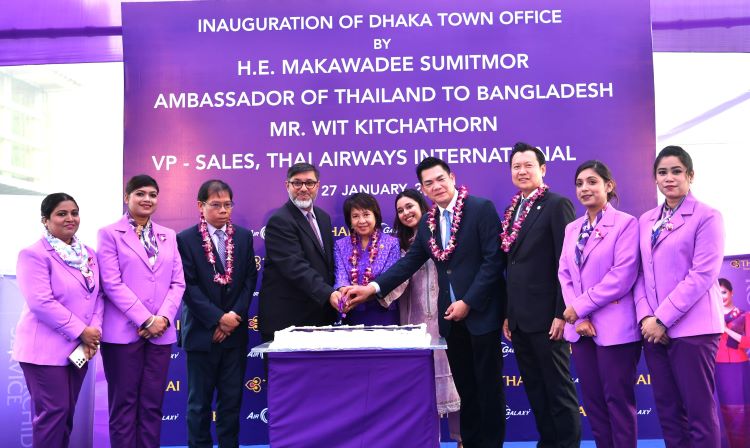 Thai Airways opens new Dhaka Town Office