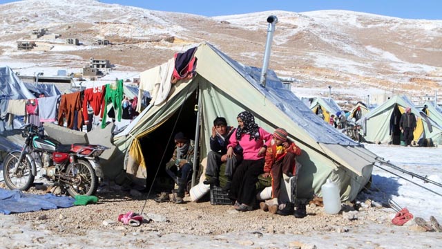 Syrian refugees in Jordan camp say they have nothing to go home to