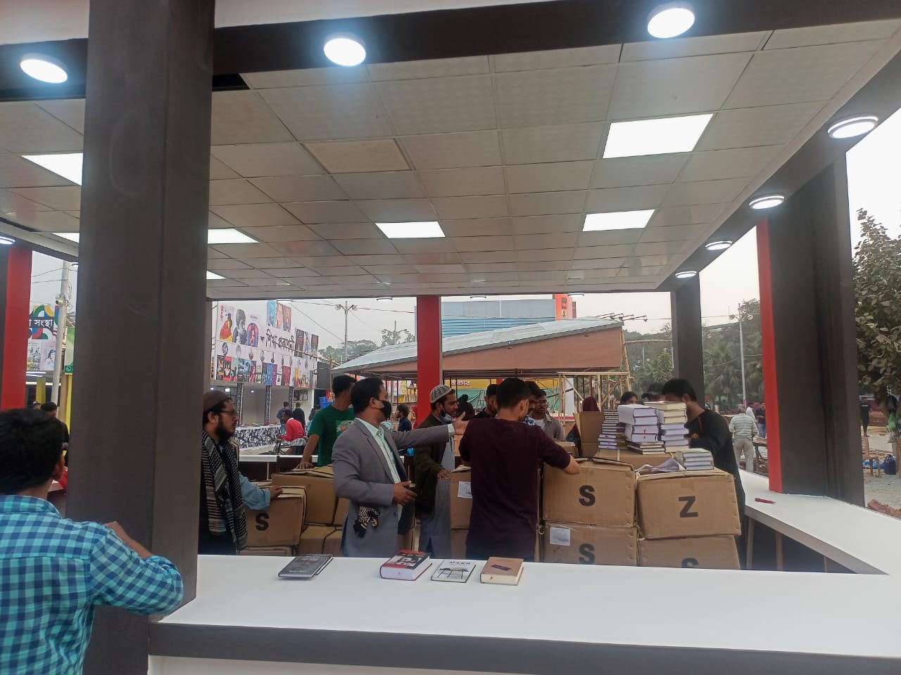 Preparations for Amar Ekushey Book Fair in final stage