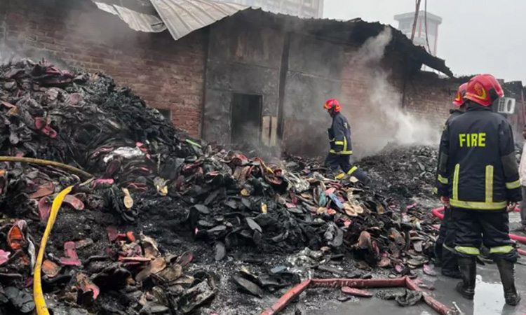 Fire at Shyampur sandal recycling factory under control 