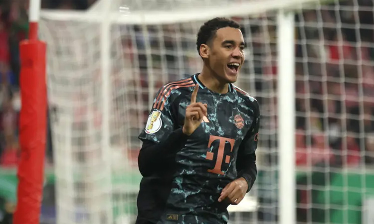 Musiala emerges as key figure in Bayern's home Champions League dream