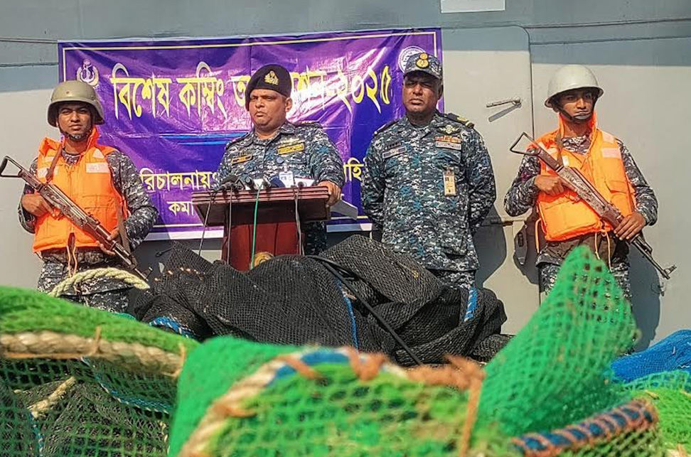 Navy launches combing operation to protect fisheries