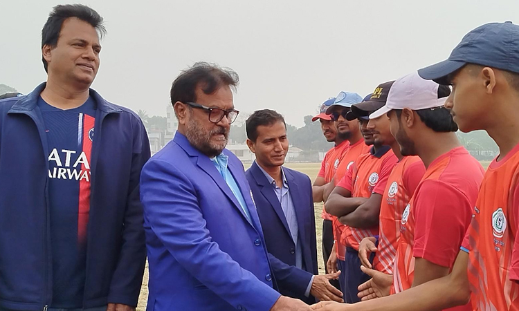 U-16 cricket competition inaugurated in Sirajganj  