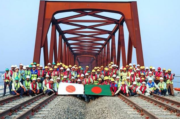 First passenger train runs on Jamuna Railway Bridge