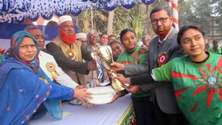 Winter Sports competition ends in Gaibandha