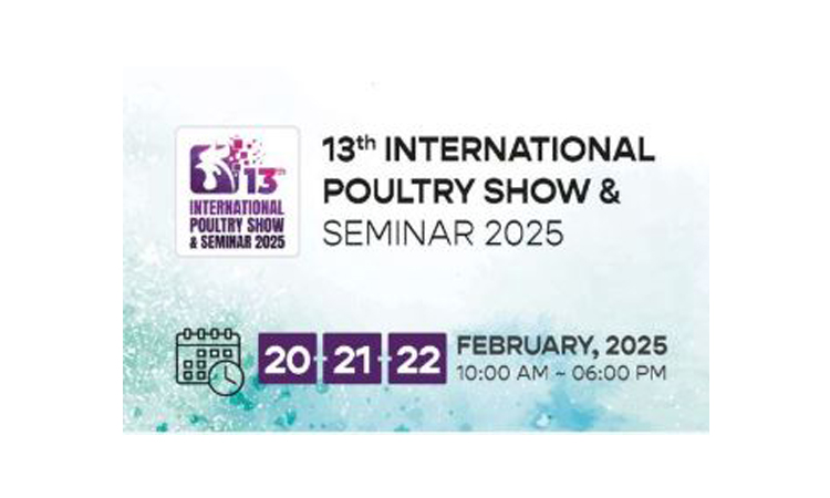 13th Int. Poultry Show begins Feb 20