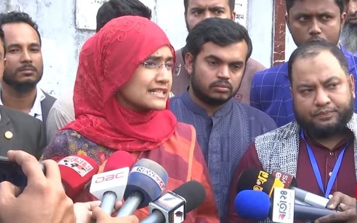 Nagorik Committee in favor of banning AL in political, judicial process: Samantha Sharmin