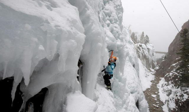 Ice park threatened by climate change finds an ally in US silver mine