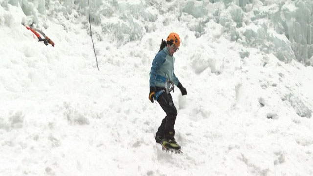 Ice park threatened by climate change finds an ally in US silver mine