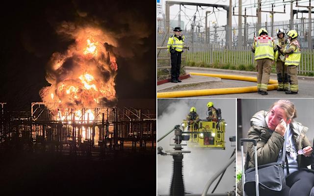 Police say 'currently no indication of foul play' in fire that closed Heathrow