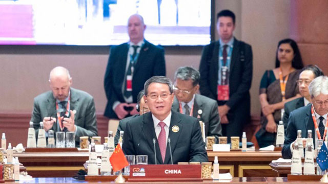 Chinese premier says to pursue 'correct' path of globalisation