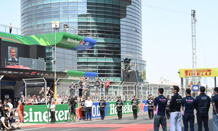 Formula One pays tribute to Eddie Jordan before Chinese GP