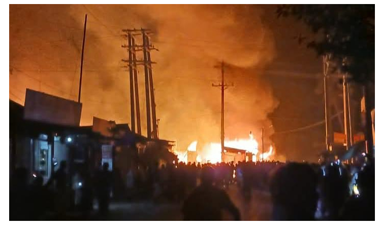 16 shops gutted in Noakhali fire