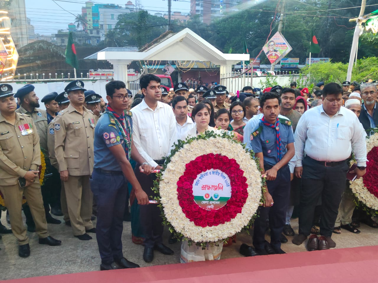 একাত্তরের বীরদের স্মরণের মাধ্যমে ফেনীতে জাতীয় দিবস পালিত