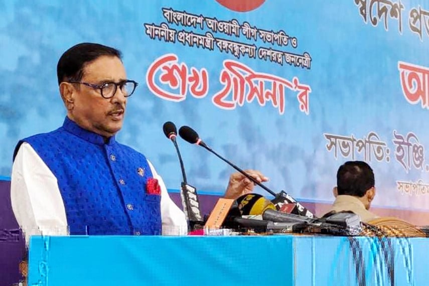 শেখ হাসিনা’র প্রত্যাবর্তন মুক্তিযুদ্ধের হারিয়ে যাওয়া মূল্যবোধের প্রত্যাবর্তন : ওবায়দুল কাদের