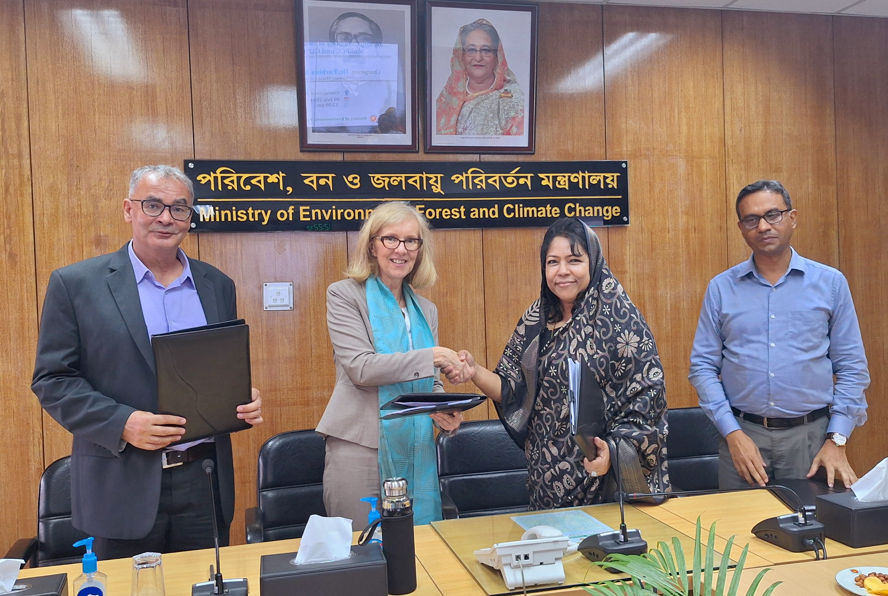 সুন্দরবন ব্যবস্থাপনা ও পরিবেশ সংরক্ষণে বাংলাদেশ ও জার্মানির মধ্যে চুক্তি স্বাক্ষরিত