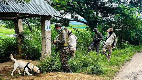 মিয়ানমারের জঙ্গি অনুপ্রবেশের খবরে ভারতের মণিপুরে সতর্কতা