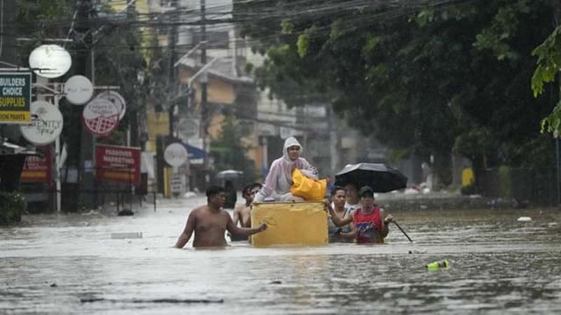 ফিলিপাইনে ট্রামি ঝড়ের আঘাতে ৪০ জনের প্রাণহানি