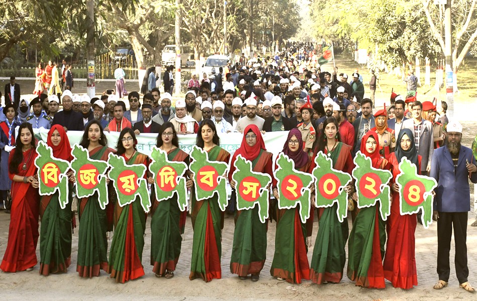 বেরোবিতে বর্ণাঢ্য আয়োজনে যথাযথ মর্যাদায় মহান বিজয় দিবস উদযাপন