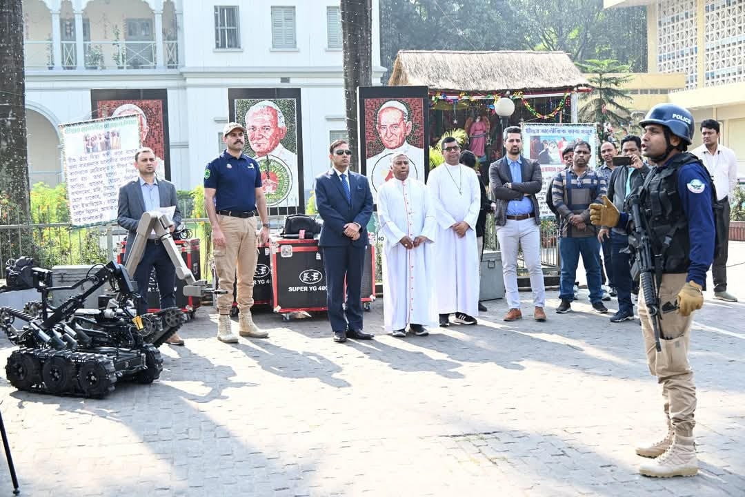 বড়দিন উপলক্ষে সার্বিক নিরাপত্তা ব্যবস্থা গ্রহণ করা হয়েছে : এআইজিপি (সিটিটিসি) মো. মাসুদ করিম