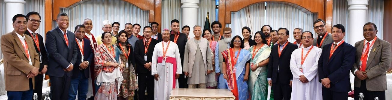 খ্রিষ্টান ধর্মাবলম্বীসহ সকলকে দেশের উন্নয়নে এগিয়ে আসার আহ্বান প্রধান উপদেষ্টার