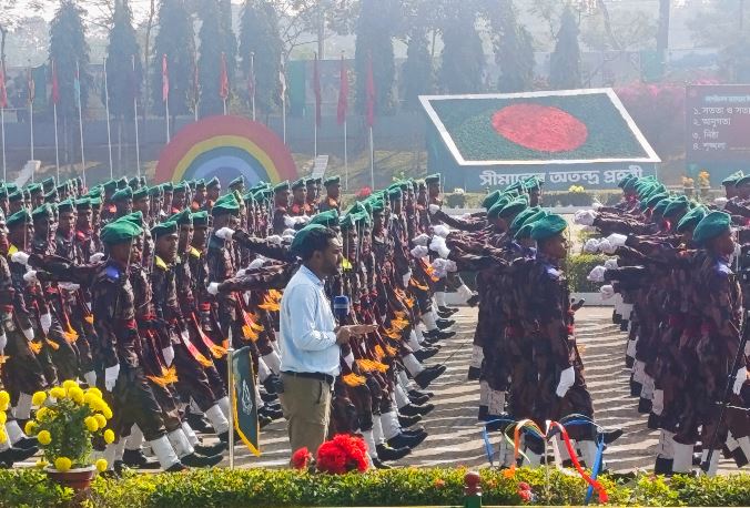 বিজিবিতে ৬৯৫ জন নতুন রিক্রুটের সৈনিক জীবন শুরু