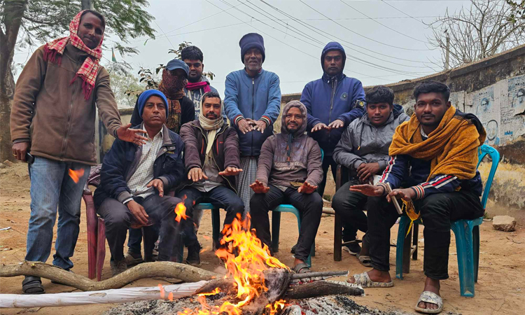 টাঙ্গাইলে বেড়েছে শীতের তীব্রতা, সমস্যায় নিম্নআয়ের মানুষ 