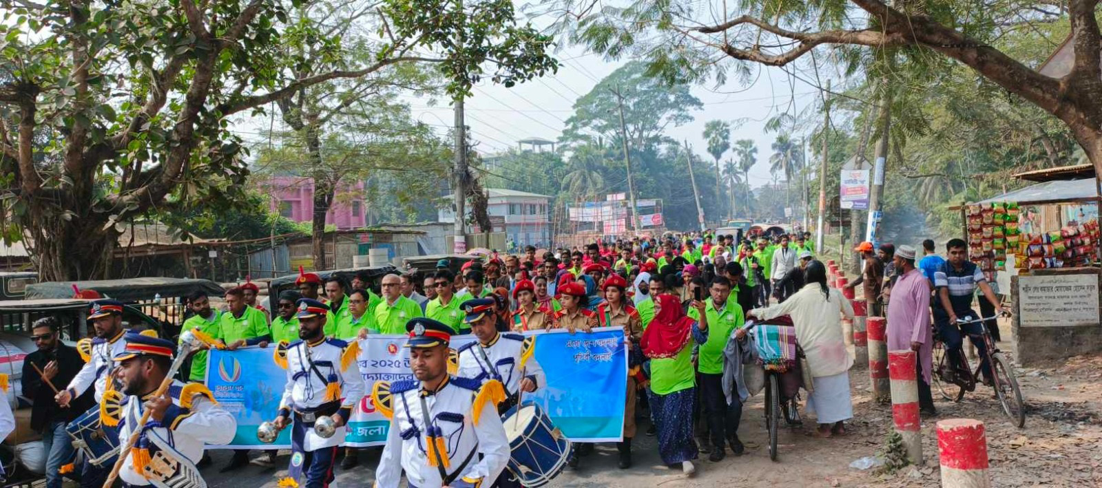 পিরোজপুরে তারুণ্যের উৎসব উদযাপন