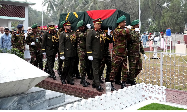 বীর মুক্তিযোদ্ধা ও সেনাবাহিনীর সাবেক প্রধান কে এম সফিউল্লাহর মৃত্যুতে সেনাবাহিনীর শোক 